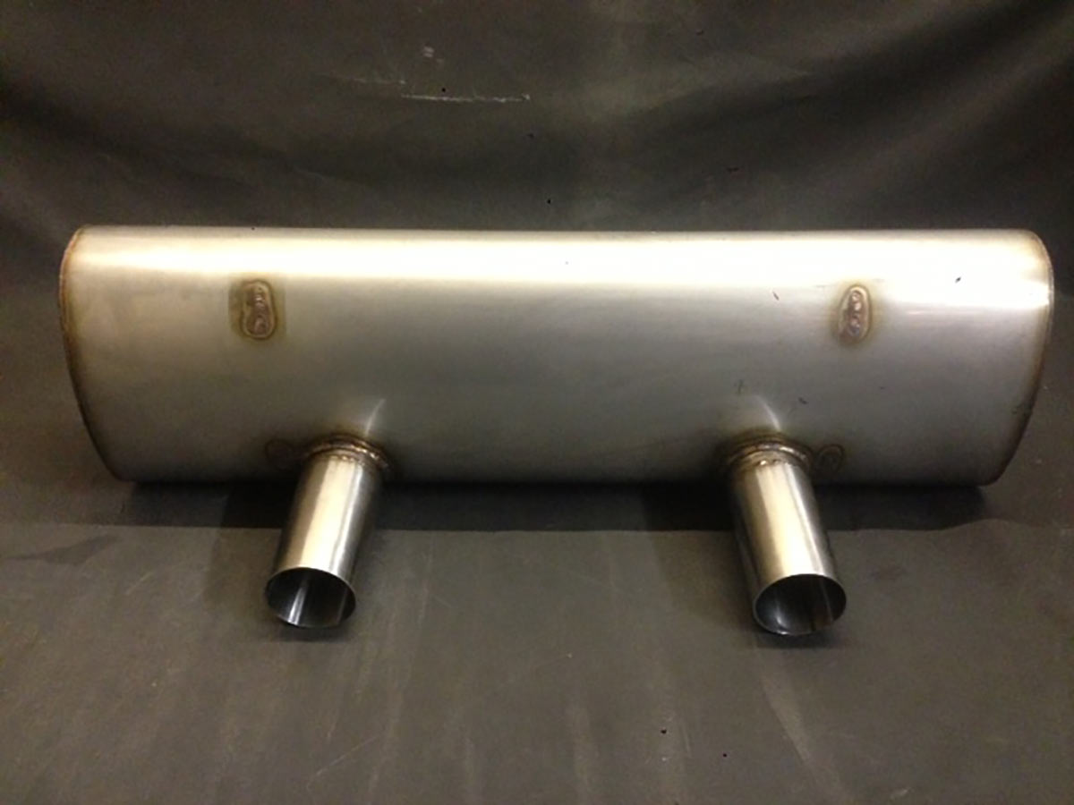 911 (64-73) 2 in 2 out-RSmuffler (new style oval case)