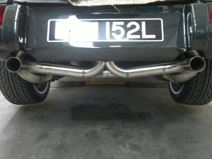 911 (64-73) RSR Dual muffler system